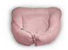 PETITE&MARS Bawełniany Kokon Niemowlęcy Feel Safe 90 x 60 cm Dusty Pink