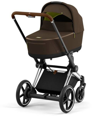Cybex e-Priam 3.0 Wózek Głęboko-Spacerowy + Cloud Z Fotelik Samochodowy 0-13 kg Zestaw 3w1 Khaki Brown