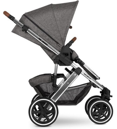 ABC Design Salsa 4 Air Wózek Głęboko-spacerowy + Tulip Fotelik Samochodowy 0-13 kg Diamond Edition - Asphalt