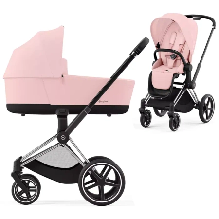 Cybex Priam 4.0 Wózek Głęboko-Spacerowy Peach Pink