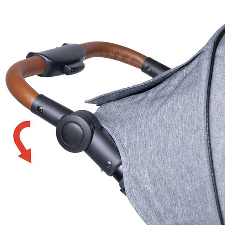 Coletto Nevia Wózek Spacerowy Koła Piankowe Grey