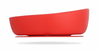 Doidy Miseczka-Talerzyk Czerwony