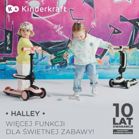 Kinderkraft Halley Hulajnoga Dziecięca Grassland Green 