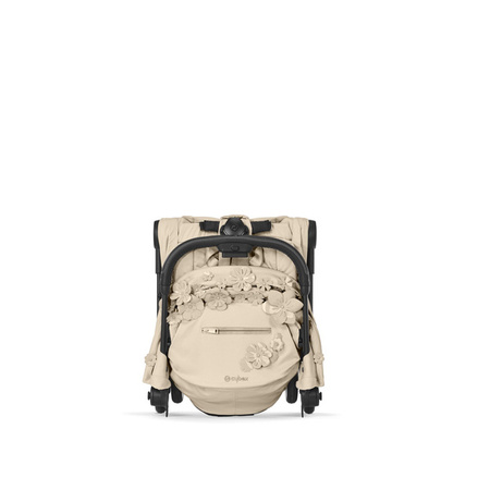 Cybex Coya Wózek Spacerowy Simply Flowers Nude Beige + Cybex Coya Moskitiera Black