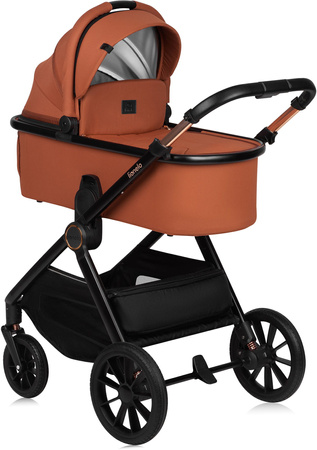 Lionelo Layla Wózek Głęboko-Spacerowy Brown Rust