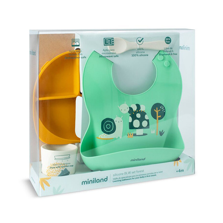 Miniland Zestaw Stołowy Do Karmienia - Ogród