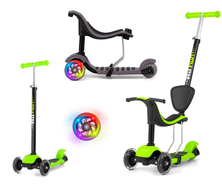 Milly Mally Scooter Little Star Hulajnoga Dziecięca Green