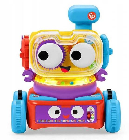 Fisher-Price "Poziomy nauki" Uczący Przyjaciel Robot 4w1 HCK41