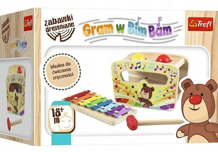 Trefl Zabawka Drewniana Gram w Bim Bam 60997