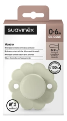Suavinex smoczek fizjologiczny SX Pro Wonder 0-6m Almost Aqua