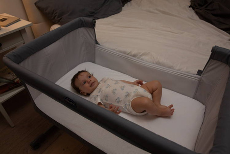 Chicco Next2Me Co-Sleep Łóżeczko Dostawne Essential Stone R_Lux