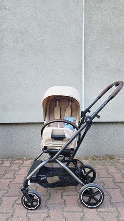 [OUTLET] Cybex Eezy S Twist Plus 2 Wózek Spacerowy Rama Taupe Almond Beige 2024