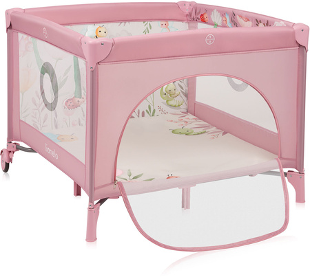 Lionelo Millie Plus - wielofunkcyjny kojec dziecięcy | Pink