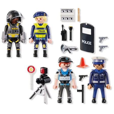 Playmobil City Action Zestaw figurek policjantów 71730