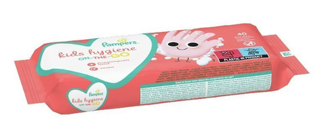 Pampers On The Go Chusteczki Nawilżane 15x40 szt
