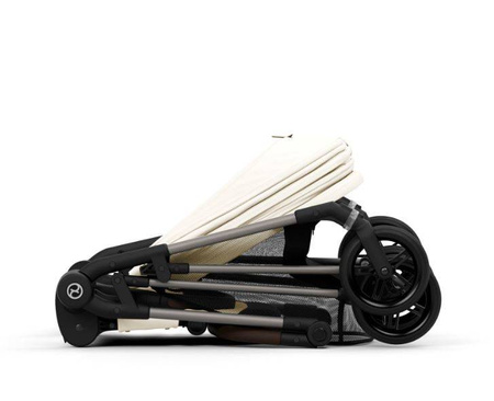Cybex Melio New Wózek Spacerowy Rama Taupe Cotton White