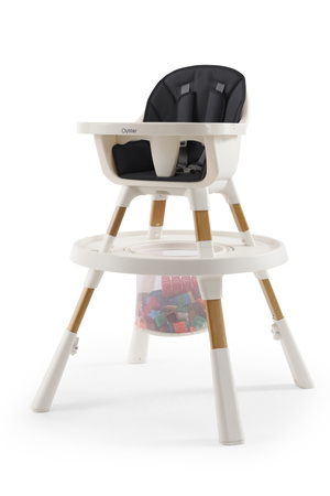 Oyster Home Highchair Krzesełko Do Karmienia 4w1 Fossil