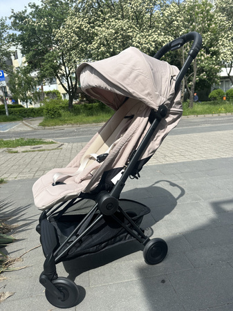 [OUTLET] Cybex Coya Wózek Spacerowy Rama Matt Black Cozy Beige