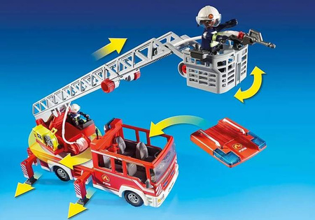 Playmobil Wóz Strażacki Z Drabiną 9463
