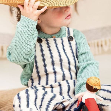 Lilliputiens Rozkładany Domek Farma z 6 Zwierzątkami, Rolnikiem i Traktorem 18m+