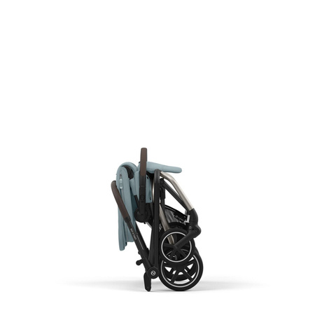 [OUTLET] Cybex Eezy S Twist Plus 2 Wózek Spacerowy Rama Taupe Stormy Blue 2024