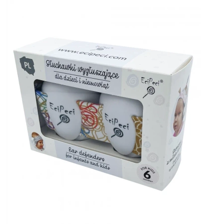 EciPeci Słuchawki Wygłuszające Mandala