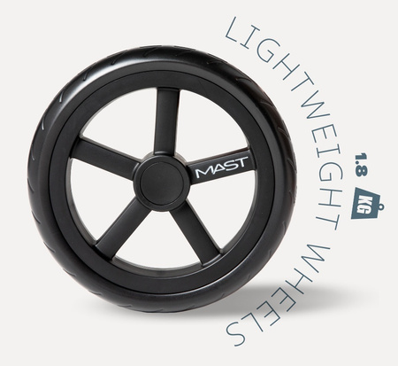 Mast M.Twin x Wózek Bliźniaczy Mast Swiss Design Koła Light Lion