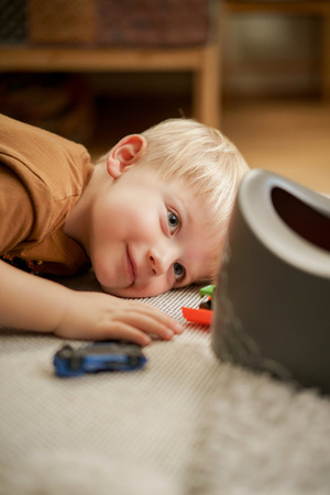 Tega Teggi Nocnik Ergonomiczny Granatowy/Biały