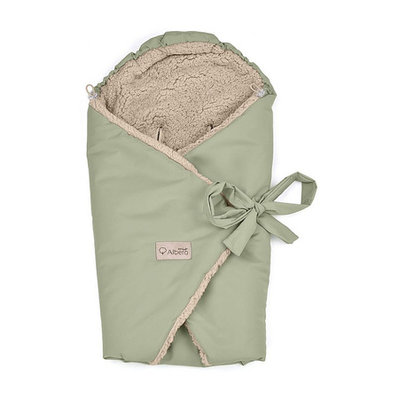 Albero Mio otulacz do fotelika T4 Teddy zieleń
