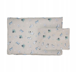 Fiki Miki pościel 2-elementowa z nadrukiem 75x65 cm Różowa