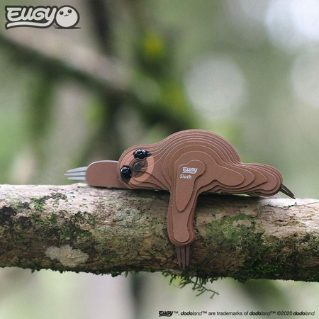 Eugy Eko 3D Układanka Leniwiec