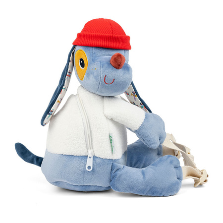 Lilliputiens Miękki plecak przytulanka Piesek Jules