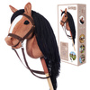 Hoppihorse Koń na Kiju Hobby Horse A3 Ciemny Brąz 66cm