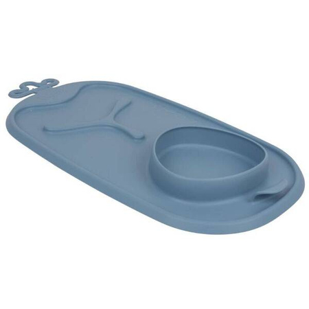 	B.box Roll + Go Zwijana Mata BLW Do Nauki Samodzielnego Jedzenia Błękit