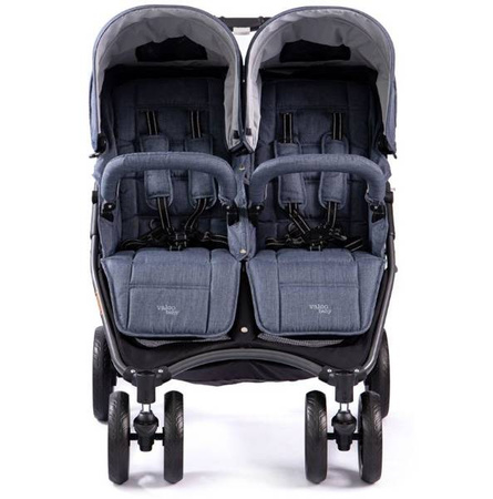 Valco Snap Duo Tailor Made Wózek Spacerowy Bliźniaczy  Denim 03