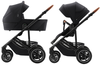 Britax Romer Smile 5Z Wózek Głęboko-Spacerowy Galaxy Black Rama Matt Black