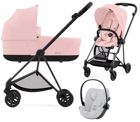 Cybex Mios 3.0 Wózek Głęboko-Spacerowy + Cybex Cloud G I - Size Fotelik Samochodowy