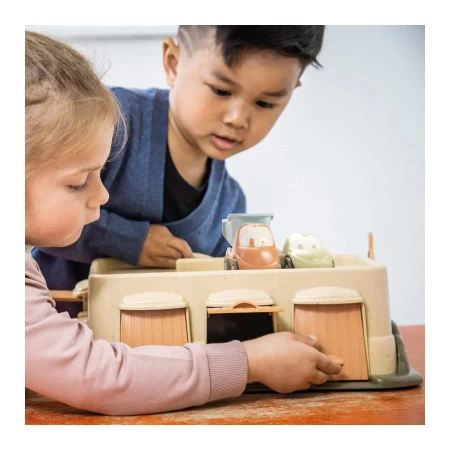 Dantoy Garaż z 3 Autami BIOplastik