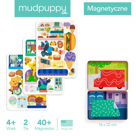 Mudpuppy Magnetyczne postacie Festiwal foodtracków 4+