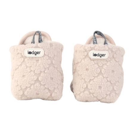 Lodger Fleece Polarowe Buciki Kapcie 3-6 msc Jasnobeżowe Birch