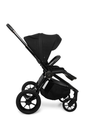 Muuvo Quick SE 2 Wózek Głęboko-Spacerowy Paradise Gold + Cybex Aton B2 i-Size Fotelik Samochodowy 0-13kg + Baza One Volcano Black