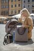 Roan Ivi 2.0 Vintage Wózek Głęboko-Spacerowy Lobster + Cybex Aton B2 i-Size Fotelik Samochodowy 0-13kg + Baza One Volcano Black