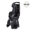 Bobike Go MIK HD Fotelik Rowerowy na Bagażnik Urban Black 