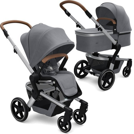 Joolz Hub + Wózek Głęboko-Spacerowy 2w1 Gorgeous Grey