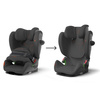 Cybex Pallas G I-Size Fotelik Samochodowy 9-50kg + Tapicerka Letnia Lava Grey 2023