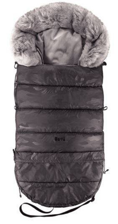 Ewa Klucze Śpiworek Do Wózka Eevi 3w1 Czarny