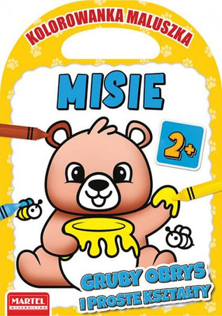 Wydawnictwo Martel Kolorowanka maluszka. Misie