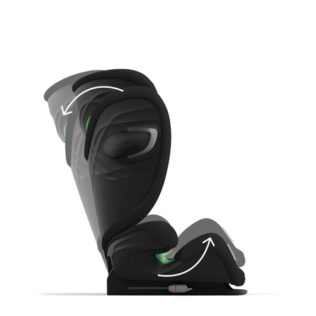 Cybex Solution G i-Fix Fotelik Samochodowy 15-50 kg Moon Black