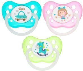 Canpol Babies Smoczek Uspokajający Kauczukowy Anatomiczny 6-18 m Toys 23/260