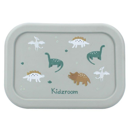 Kidzroom Lunchbox pojemnik silikon Small Dino